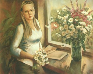 Natalka,oil on canvas, 80х90