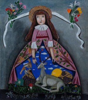 D. Kolymyiets 'A Girl With A Deer' 