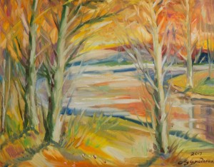 Autumn, 2016, oil on canvas, 60x75
