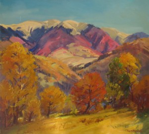 Myhalka Mountain, 2012, oil on canvas, 90,5х100
