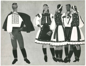 Ескізи костюмів, 1974