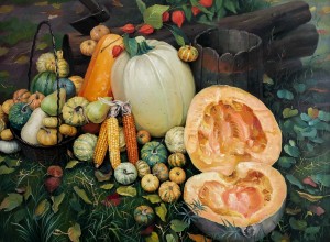’Cut Pumpkin’, 2010, 60x80