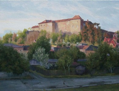 M. Ivancho Sunrise', oil on canvas 