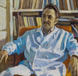 Portrait of the doctor V. Bora, 1983