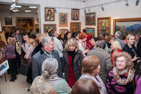 "PICTURESQUE SINGER OF VERKHOVYNA”. EXHIBITION OF ANDRII KOTSKA IN RIVNE