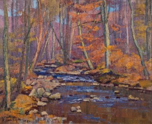 Golden Autumn, 1980, oil on canvas, 75x90