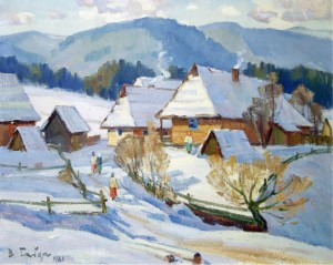 Chilly, 1980, oil on canvas, 64,5х79,8