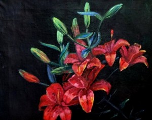 A Gift, 2005, oil on canvas, 60х75