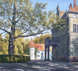 Schönborn Palace, oil on canvas