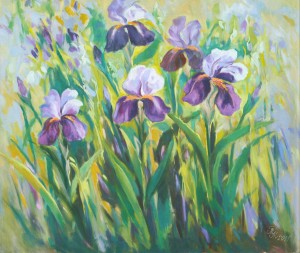 Irises, 60х70