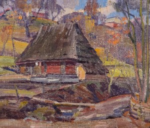 Forgotten House, 1979, oil on canvas, 60x70 