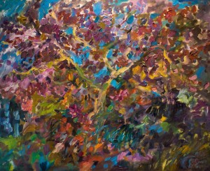 'Cherry Blossom', 2013, oil on canvas, 65x80