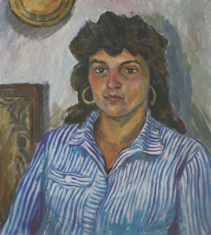 Portrait of a young woman