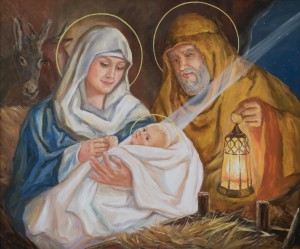 Christmas, 2017, oil on canvas, 90x75