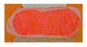 Pink Noise, 2017, acrylic on canvas, 80x160