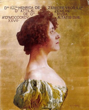 Портрет Генріки Семере, 1895