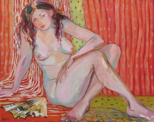 Naked, 2011, oil on canvas, 80x100
