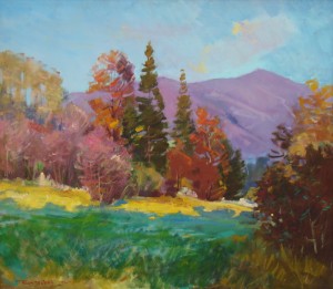 Uklyn Pass, 2011, oil on canvas, 70х80