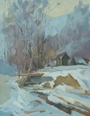 Stream', 2011, oil on canvas, 70x55