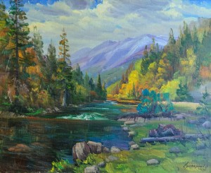 V. Svalivchyk "Autumn", 2013, oil on canvas