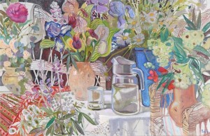 May Flowers, 2013, oil on canvas, 65x100