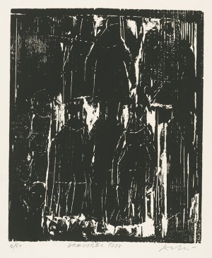 Untitled, 1988, white on paper