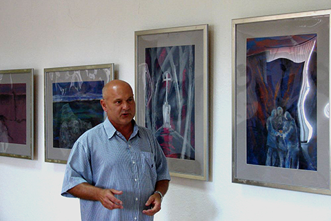 PÉTER MATL PRESENTED GRAPHIC EXHIBITION “FIVE” IN KHUST