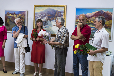 PERSONAL JUBILEE EXHIBITION OF LIUBOV SLOBODSKA IN UZHHOROD